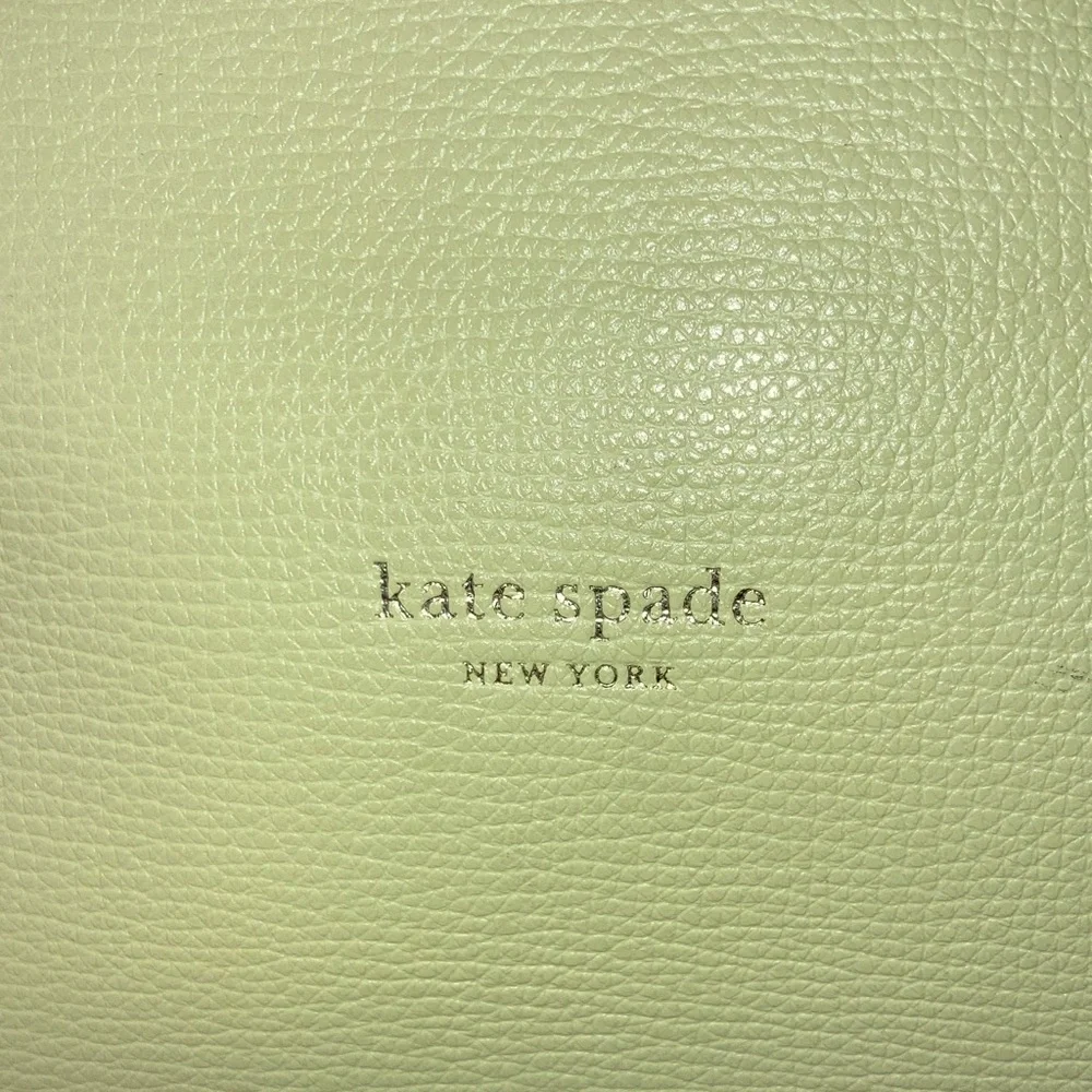 Kate Spade Molly Bikini Dot Pop Large Tote in Lemon Sorbet EUC